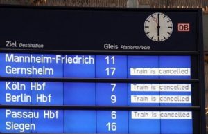 Die Bahn zum Streik der Lokführer vom 24. bis zum 29 Januar