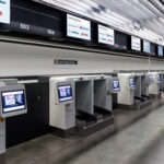 Automatisierte Gepäckaufgabe am Flughafen Zürich