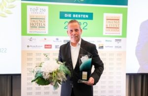 Top-Tagungshotelier 2022 gewählt
