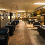 The new Star Alliance lounge at Amsterdam AMS airport
