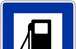 Raststätte an der Autobahn