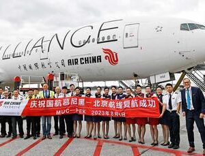 Air China fliegt wieder täglich nach Peking