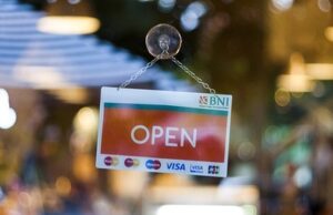 Geschäftsessen im Restaurant