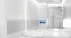 Schlafkabinen am Flughafen Stuttgart