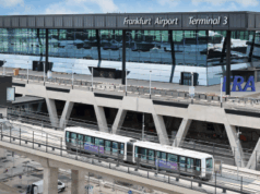 Terminal 3 am Flughafen Frankfurt