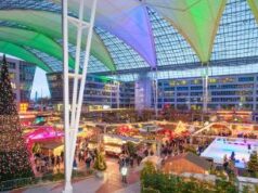Weihnachtsmarkt am Flughafen München Weihnachtsmarkt am Flughafen München