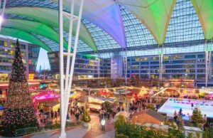 Weihnachtsmarkt am Flughafen München Weihnachtsmarkt am Flughafen München