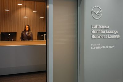 Lufthansa Lounge in Stuttgart